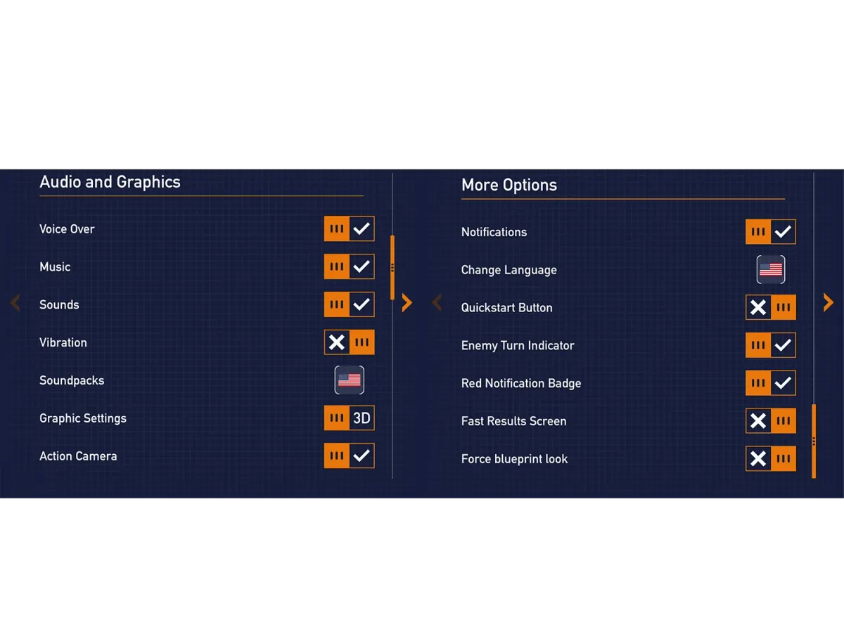 More Fleet Battle features