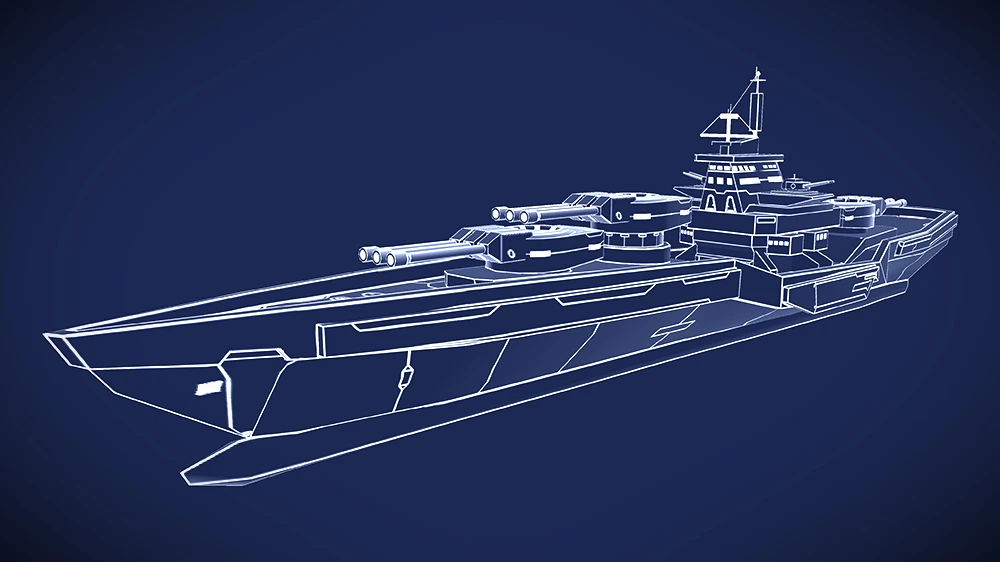 Ship blueprint
