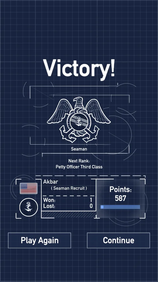 Captura de pantalla de Fleet Battle versión 1